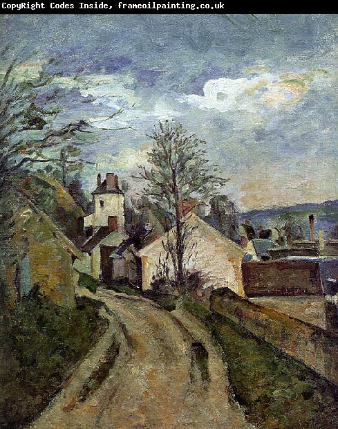 Paul Cezanne The House of Dr Gauchet in Auvers